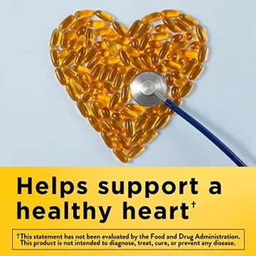 Nature Made Fish Oil 1000 mg Softgels - Heart Health Support