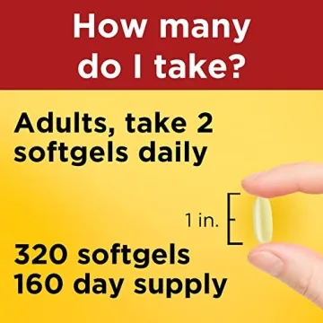 Nature Made Fish Oil 1000 mg Softgels - Heart Health Support