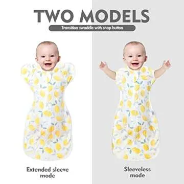 ANYEDDE Baby Swaddles - Transitional Sleep Sacks for Infants