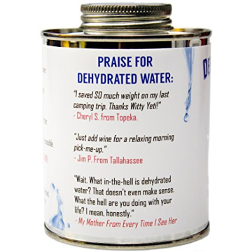 Witty Yeti Dehydrated Water Can – Hilarious Gag Gift for All Occasions