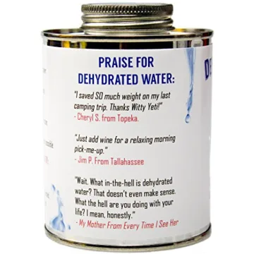 Witty Yeti Dehydrated Water Can – Hilarious Gag Gift for All Occasions