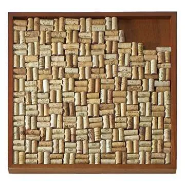 Wine Enthusiast DIY Wine Cork Board Frame Kit