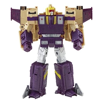 Transformers Toys Generations Legacy Series Leader Blitzwing Triple Changer Action Figure - Kids Ages 8 and Up, 7-inch