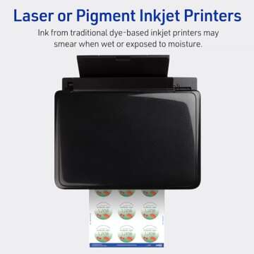 Avery Waterproof Labels - Customizable & Durable for All Uses