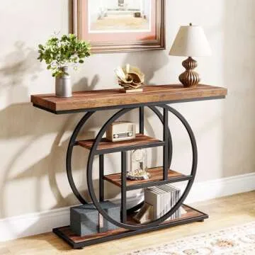 Stylish LITTLE TREE Console Table - 4 Tiers of Elegance