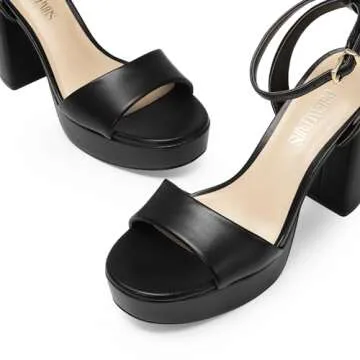 Stylish DREAM PAIRS Platform High Heels for Women