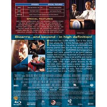 Smallville Season 7 Blu-ray - Epic Superhero Adventures