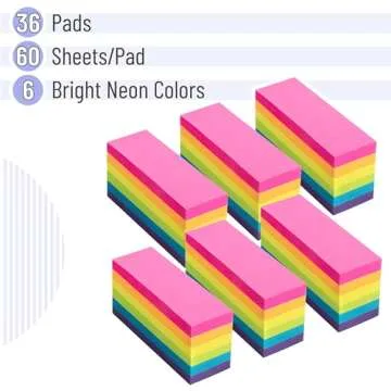 Mr. Pen- Sticky Notes and Aesthetic Highlighters and Pens No Bleed