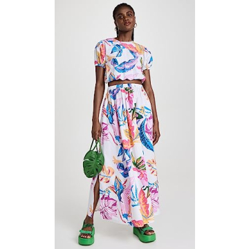 STAUD Women's Palm Bag, Leaf, Green, One Size