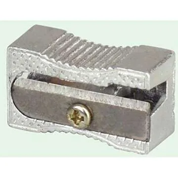 NUOBESTY Metal Pencil Sharpeners - 10pcs for Perfect Writing