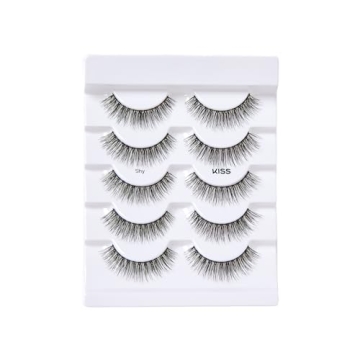 KISS Looks So Natural False Eyelashes 5 Pairs Multipack