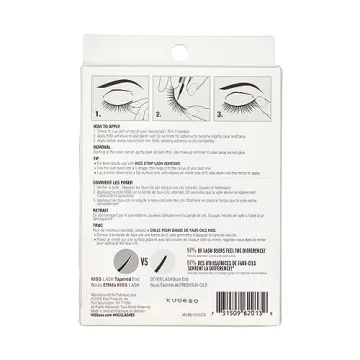KISS Looks So Natural False Eyelashes 5 Pairs Multipack