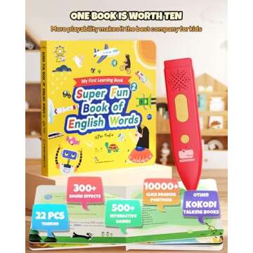 KOKODI Interactive Educational Talking Pen Books