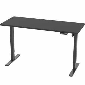 VIVO Electric Standing Desk with Memory Controller Black Frame