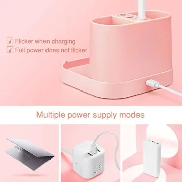 Mubarek Cute Desk Lamp for Aesthetic Girls & Women