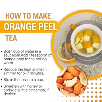 Organic Dried Orange Peel Powder for Culinary Delights 8 oz