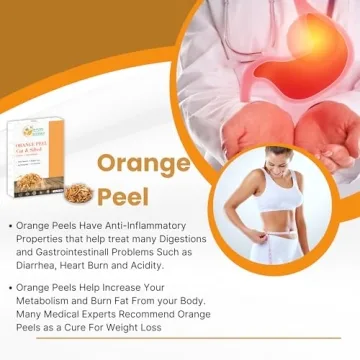 Organic Dried Orange Peel Powder for Culinary Delights 8 oz