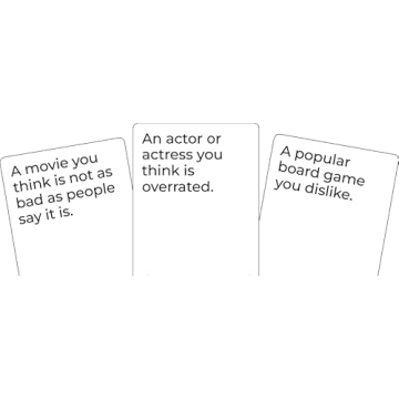BAD OPINIONS Party Game for Fun Debates and Laughter