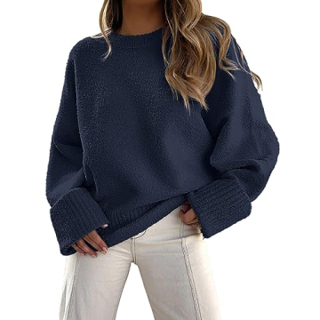 Prinbara Women's Oversized Sweater - Cozy, Stylish Winter Essential