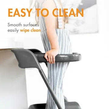 Boon Pivot Toddler Tower - Folding Step Stool for Kids