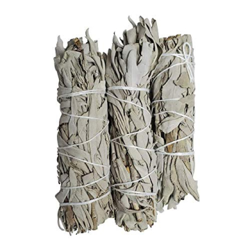 Vivally White Sage Smudge Sticks - 3 Pack for Spiritual Cleansing