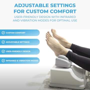 Daiwa Felicity Chi Vitalizer Machine Original - Passive Aerobic Exerciser for Vitality Swing Shaking Exercise - Chi Machine Lymphatic Massager, Comfortable Padded Ankle Cradle for Full Body Relaxation