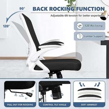 Ergonomic Winrise Office Chair with Adjustable Support