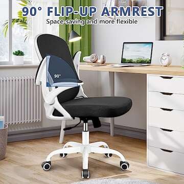 Ergonomic Winrise Office Chair with Adjustable Support