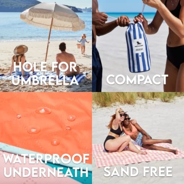 Dock & Bay Picnic Blanket - Quick Dry & Water Resistant