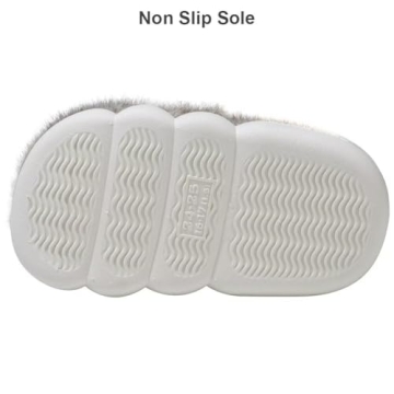 Comfortable Bunny Slippers for Toddlers - Fluffy & Cute