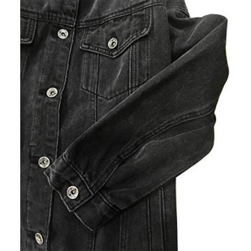 Stylish Oversize Denim Jacket for Women - Tsher Classic