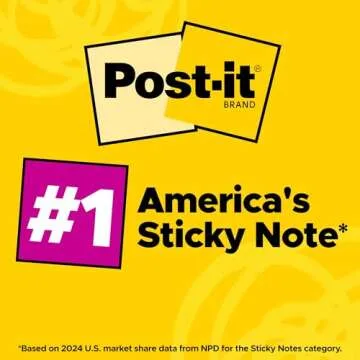 Post-it Mini Notes, 1 3/8 in. x 1 7/8 in., 4 Sticky Notes Pads, 50 Sheets per Pad, Poptimistic Collection, New Year Organization or Second Semester School Supplies