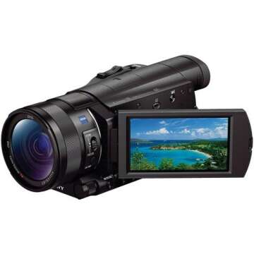 Sony HDR-CX900 Full HD Handycam Camcorder (Black) International Version No Warranty