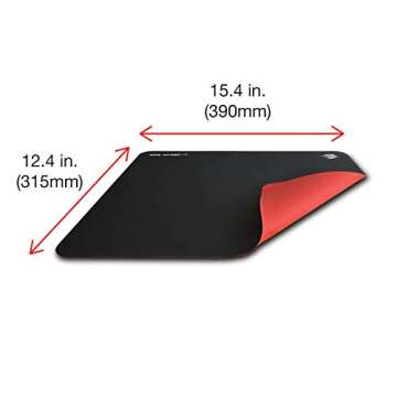 Mad Catz The Authentic G.L.I.D.E. 19 High Performance Gaming Mouse Pad Water Resistant Gaming Surfac...