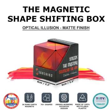 SHASHIBO Bundle of 2 - Elements and Optical Illusion