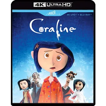 Coraline 4K Ultra HD Blu-ray Stunning Animation