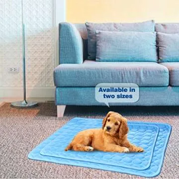 MeiLiMiYu Dog Cooling Mat - Lightweight, Washable & Safe
