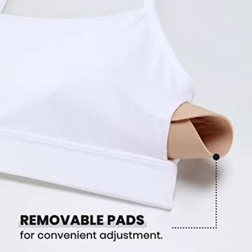 CRZ YOGA Butterluxe Women's Padded Sports Bra