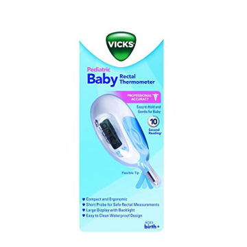 Vicks Baby Rectal Thermometer - Fast Accurate Readings