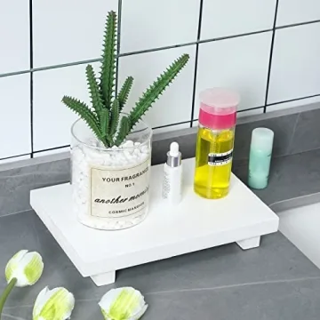 Rustic Wood Riser Tray Soap for Kitchen and Bathroom