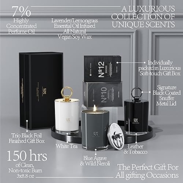 Luxury Soy Candle Gift Set for All Occasions - ESNA HOME