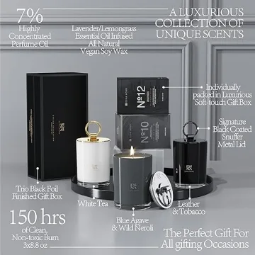 Luxury Soy Candle Gift Set for All Occasions - ESNA HOME