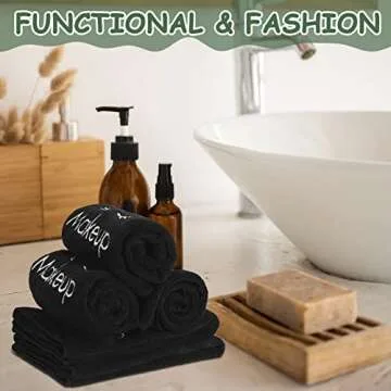 Luxurious 30-Piece Microfiber Makeup Remover Cloths