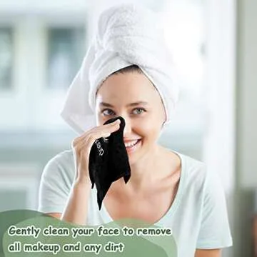 Luxurious 30-Piece Microfiber Makeup Remover Cloths