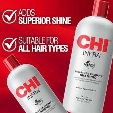 CHI Infra Shampoo for Hydrating and Nourishing Hair