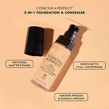 Conceal + Perfect 2-In-1 Foundation and Concealer 06A Deep Beige