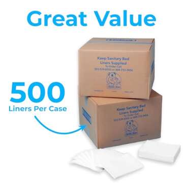 Koala Kare KB150-99 Baby Station Bed Liners - 500 / CS