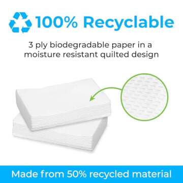 Koala Kare KB150-99 Baby Station Bed Liners - 500 / CS