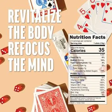 Zest Caffeine, L-Theanine, & Alpha GPC - Focus & Electrolyte Hydration Powder - Pineapple Blueberry - Mix w/Water - 14 Packets - Nootropic Brain Booster Supplement Drink - Low Sugar Liquid Enhancer