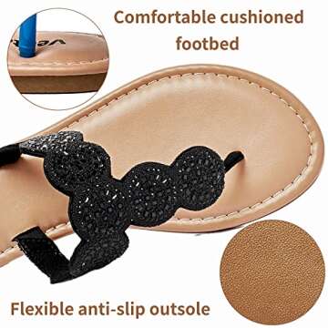 Veittes Women's Stylish Slide Sandals - Comfort Meets Fashion